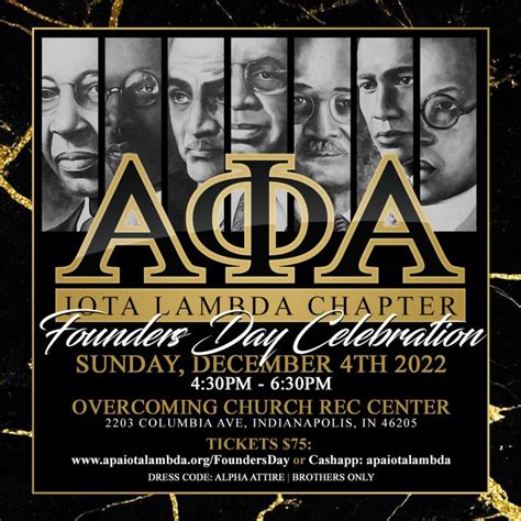 Founders Day Celebration 2022 - Alpha Phi Alpha