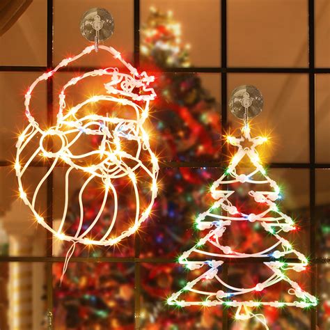 Christmas Lights Silhouette