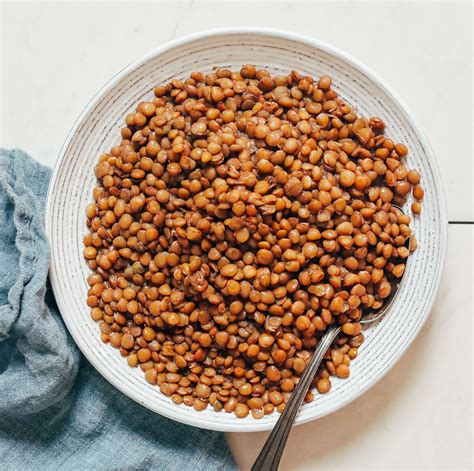 Instant Pot Green Lentils (Perfect, Tender, No Soaking!) - Minimalist Baker