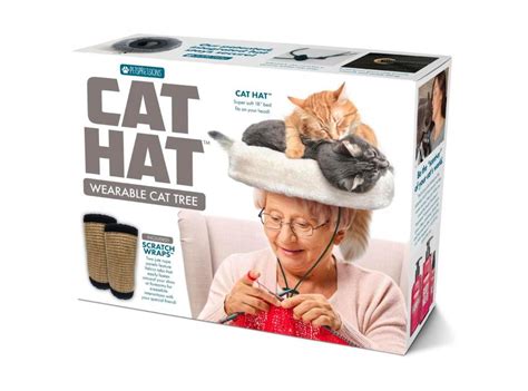 This Cat Bed Hat Lets Your Cats Sleep Right On Your Head, While You Turn Heads