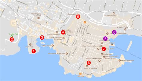 All The Game Of Thrones Filming Locations In Dubrovnik (With Map!)