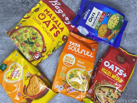 Best Masala Oats Brands in India - Mishry (2023)