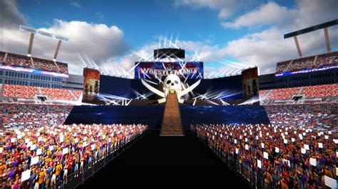 Wrestlemania 37 stage concept - YouTube