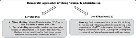 Therapeutic approaches involving Vitamin K administration | Download ...