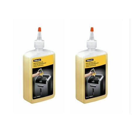 Fellowes Powershred 12 oz Shredder Oil 2/PK - Walmart.com