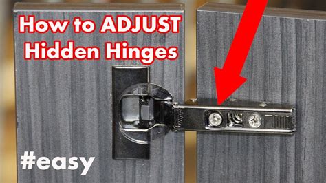 How to Adjust Kitchen Cabinet Hinges DIY - YouTube