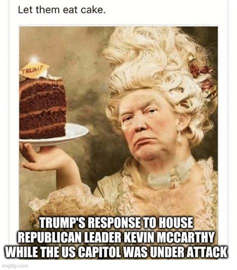 Trump Aristocracy - Let them eat cake - Imgflip