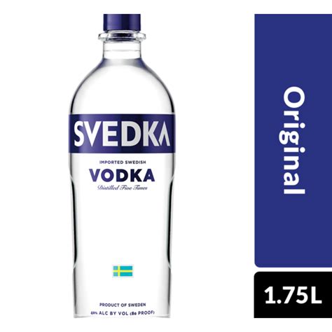 SVEDKA Vodka, 1.75 L Bottle, 80 Proof - Walmart.com - Walmart.com