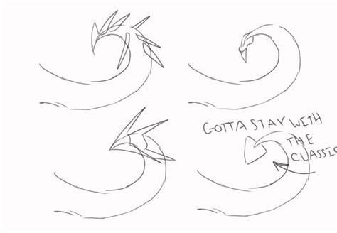 How To Draw A Dragon Tail