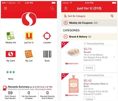 Get Just For U Online Shopping | Safeway Coupons