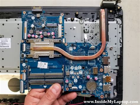 Full disassembly of HP 15 notebook PC – Inside my laptop