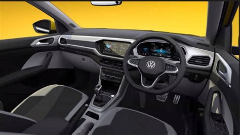 Volkswagen Taigun interior revealed through a digital render