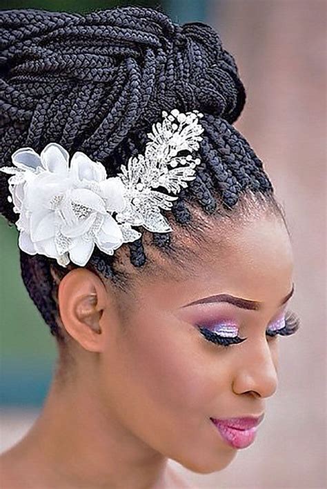 Wedding Hairstyles For Black Women: 40 Looks & Expert Tips | Natural hair wedding, Black wedding ...