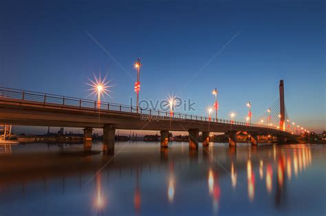 Night View Bridge Picture And HD Photos | Free Download On Lovepik