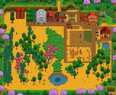 Year 3 yielded 1 Mushroom Tree. Now I am working on a Mushroom Forest. : r/StardewValley