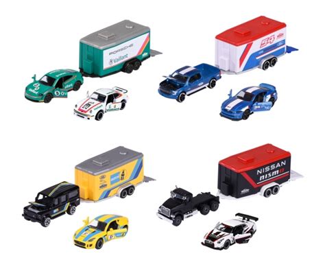 Buy Car set with trailer online | Majorette