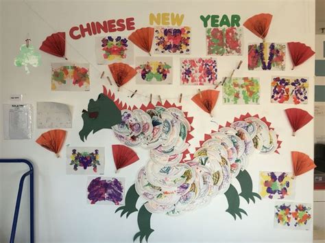 Chinese New Year wall by preschoolers!!! | Crafts, Diy crafts, Arts and ...