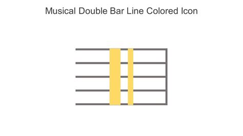 Musical Double Bar Line Colored Icon In Powerpoint Pptx Png And ...