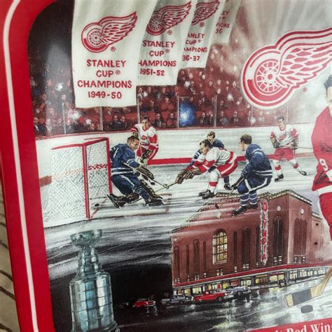 Vintage NHL Detroit Red Wings Original Six 1997... - Depop