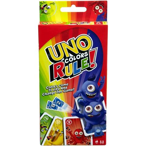 UNO Colors Rule Card Game - Walmart.com - Walmart.com