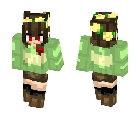 Download Chara (Female) - Undertale Minecraft Skin for Free. SuperMinecraftSkins