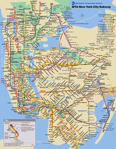 Metro New York: linee, mappa, card, prezzi e orari