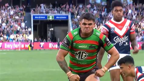 Latrell Mitchell Try Scoring Passion : r/nrl