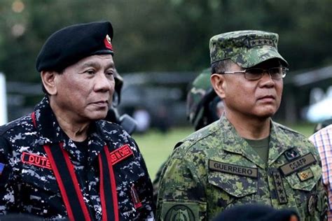 Duterte extends term of new AFP chief Guerrero until April 2018 | Headlines, News, The ...