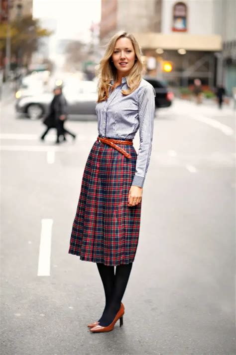 Stylish Ways to Wear Tartan: 27 Outfit Ideas