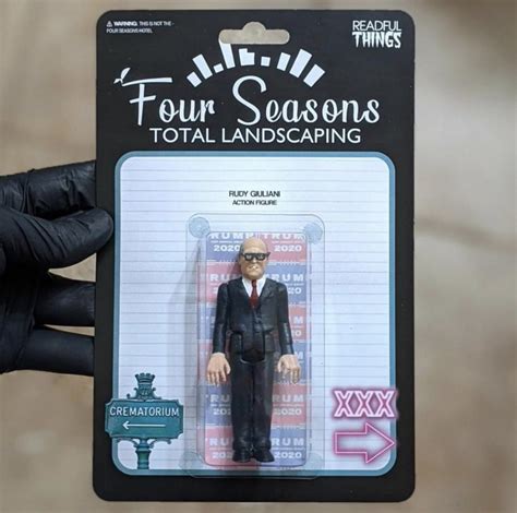 Rudy Giuliani Four Seasons Total Landscaping Custom Action Figure ...