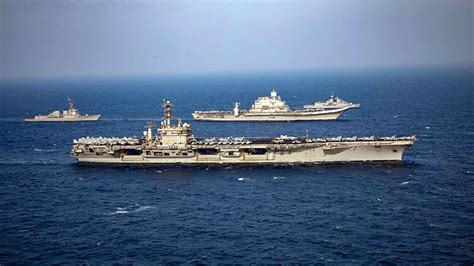 Malabar 2020 Naval exercise phase II kicks off in Arabian Sea