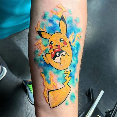 Ash Ketchum And Pikachu Tattoo Design Pokemon Tatuagem Pokemon | Porn Sex Picture