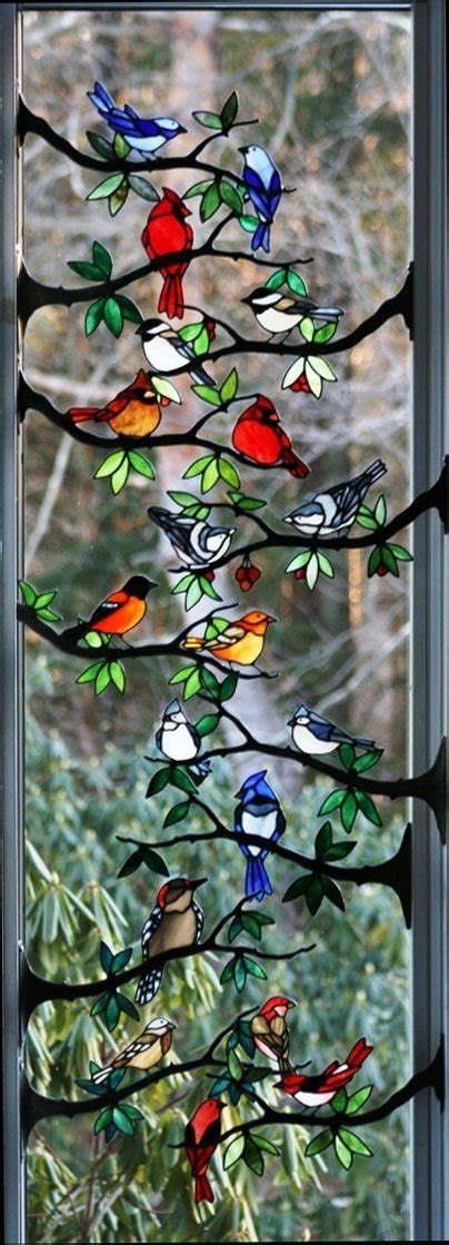 Stained Glass Birds - 43 Examples of Gorgeous Stained Glass ... …