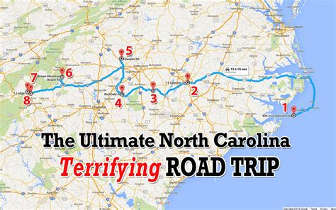 Spooky North Carolina Haunted Road Trip