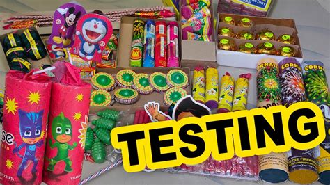 Testing Different Types of Firecracker | Crackers testing - YouTube