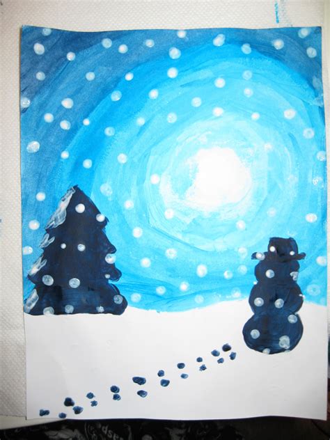 Terri's Teaching Treasures: Winter Wonderland Art