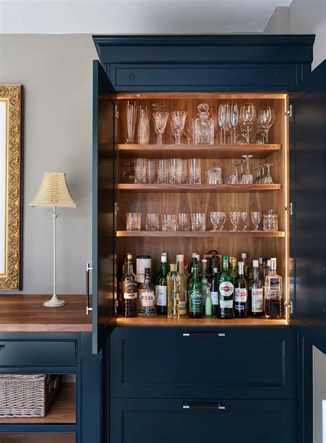 Audley | georgian country house davonport built-in kitchens blue ...