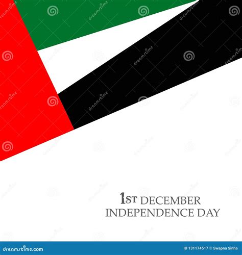 UAE Independence day stock illustration. Illustration of emblem - 131174517