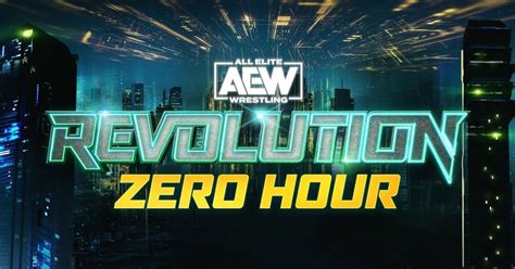 Watch: AEW Revolution: Zero Hour Pre-Show