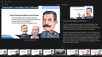 Franz Ferdinand Biography - PowerPoint Lesson with Speaker Notes