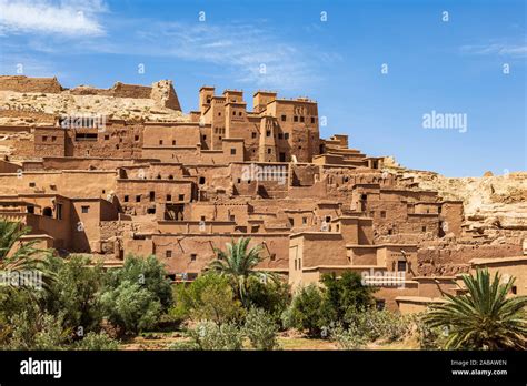 Ksar of Ait Ben Haddou or Aït Benhaddou, Atlas Mountains, Morocco ...