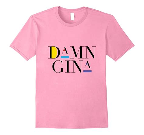 Damn Gina T-Shirt Go Gina Tee 90s-CL – Colamaga