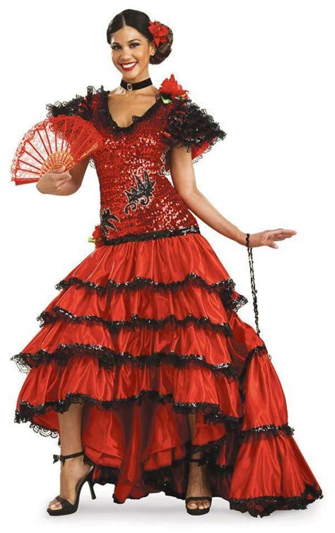 #learnspanishforadults Spanish Costume, Mexican Costume, Spanish Dress, Spanish Dancer, Dance ...