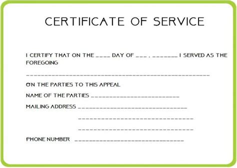 Employee Certificate Of Service Template (6) - TEMPLATES EXAMPLE | TEMPLATES EXAMPLE