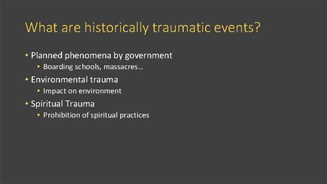 Historical Trauma Healing from Trauma to Address Substance