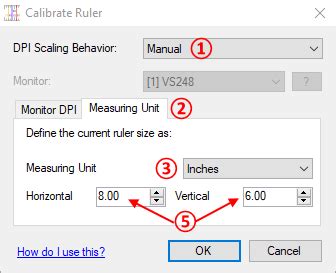 Display scaling and calibration with screen ruler | Bluegrams