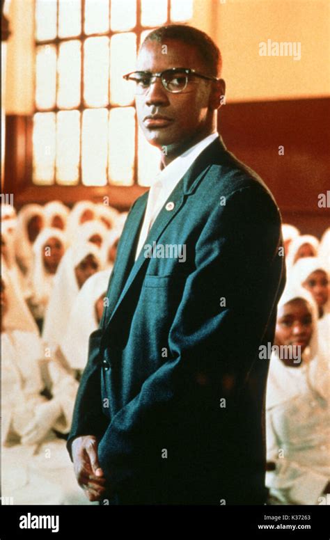 MALCOLM X DENZEL WASHINGTON Date: 1992 Stock Photo - Alamy