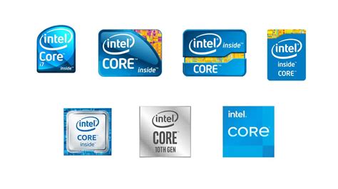 Intel CPU processor core generations timeline and evolution