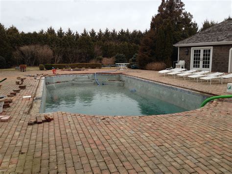 Southampton gunite pool renovation & repair – Patricks Pools | Long ...