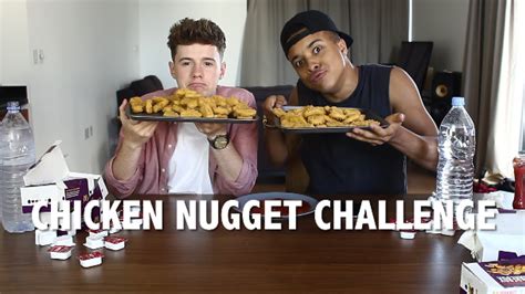 CHICKEN NUGGET CHALLENGE - YouTube